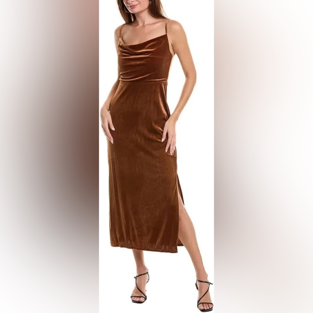Elegant Chocolate Brown  Evening Dress